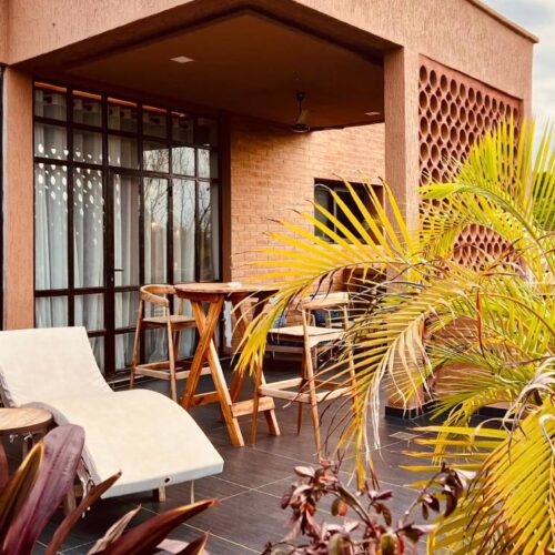 Villa sur le toit