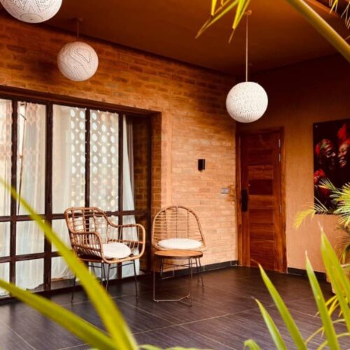 Villa sur le toit