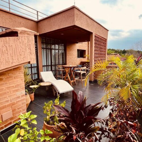 Villa sur le toit