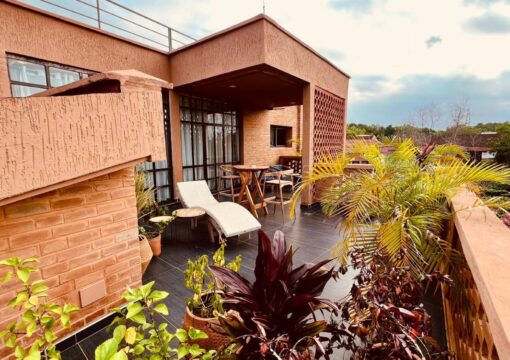 Villa sur le toit